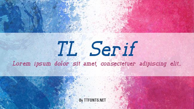 TL Serif example